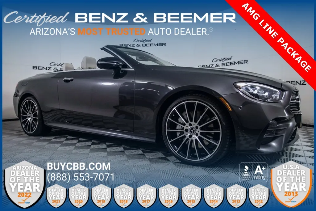 Black 2023 Mercedes-Benz E-Class E 450 for sale in Scottsdale, AZ