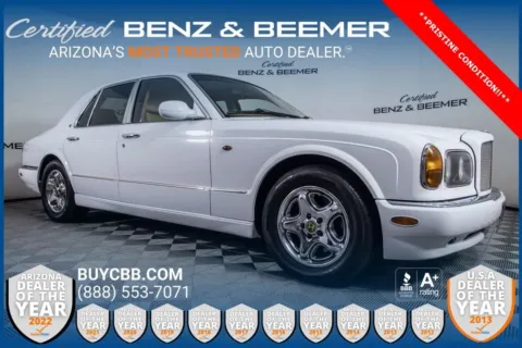 White 1999 Bentley Arnage Green Label for sale in Scottsdale, AZ