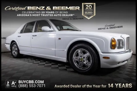 White 1999 Bentley Arnage Green Label for sale in Scottsdale, AZ