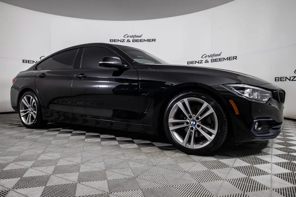 Black 2018 BMW 4 Series 430i Gran Coupe for sale in Scottsdale, AZ