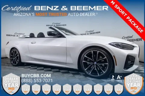 White 2022 BMW 4 Series 430i for sale in Scottsdale, AZ