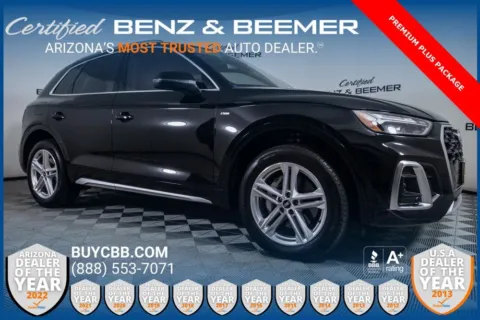 Black 2021 Audi Q5 e 55 Premium Plus for sale in Scottsdale, AZ