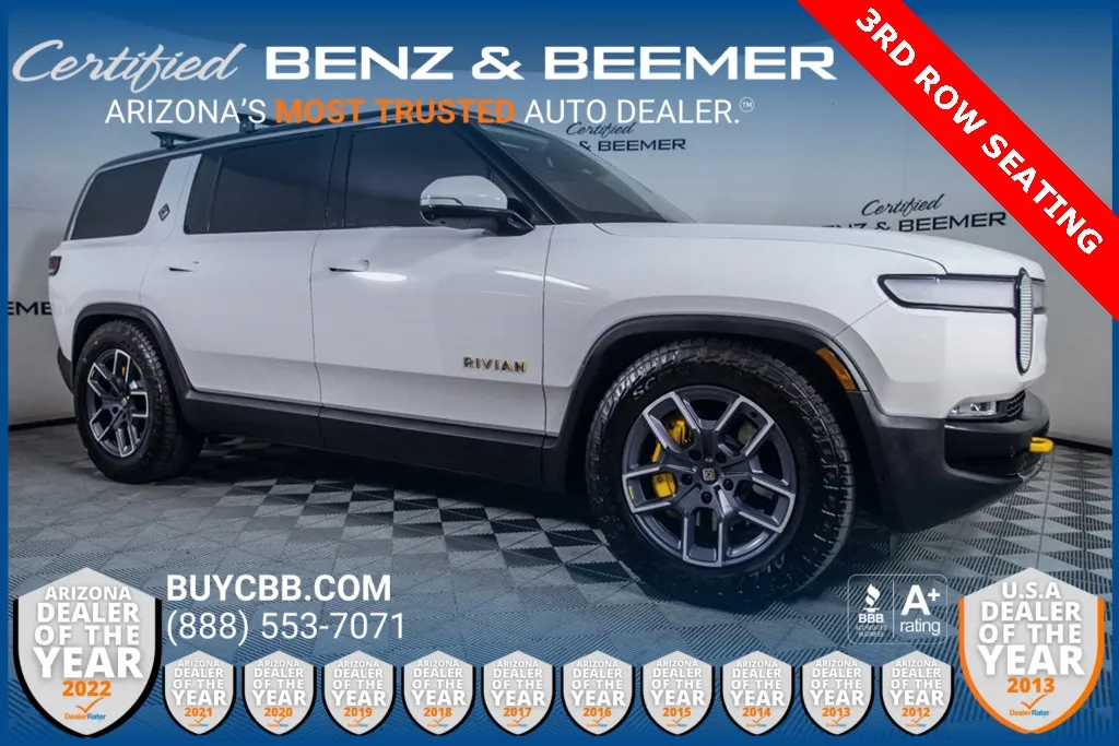 White 2023 Rivian R1S Adventure for sale in Scottsdale, AZ