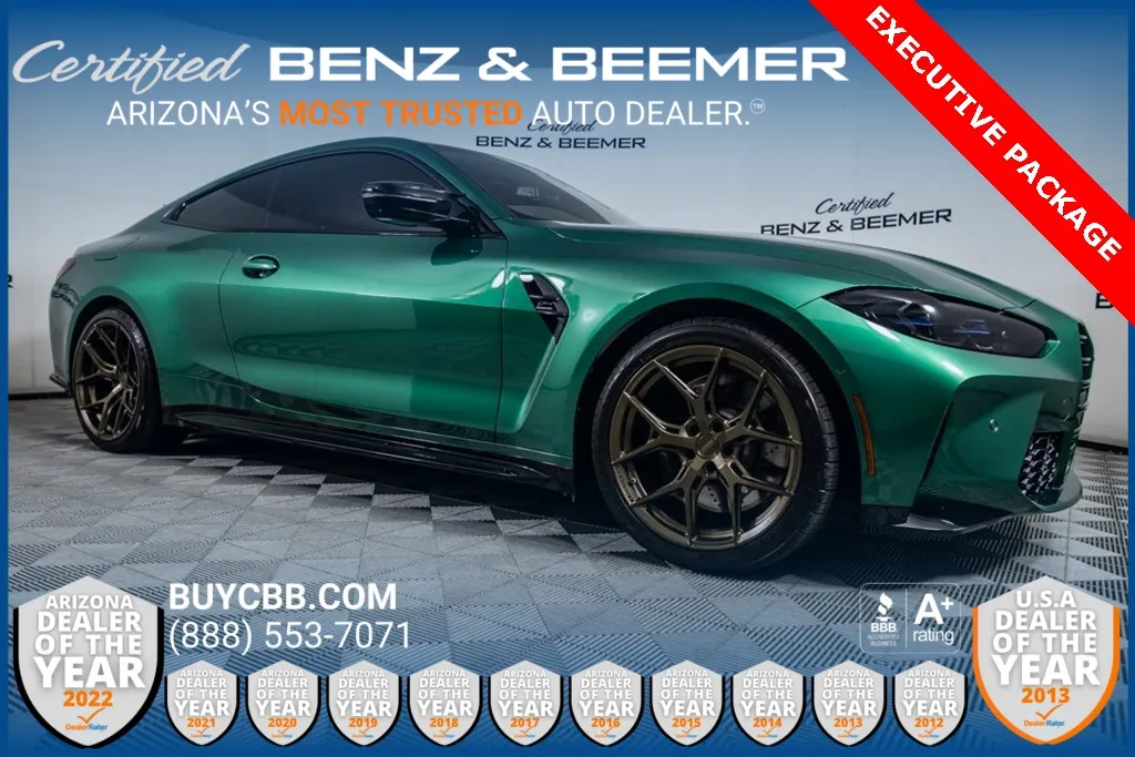 Green 2024 BMW M4 Competition for sale in Scottsdale, AZ
