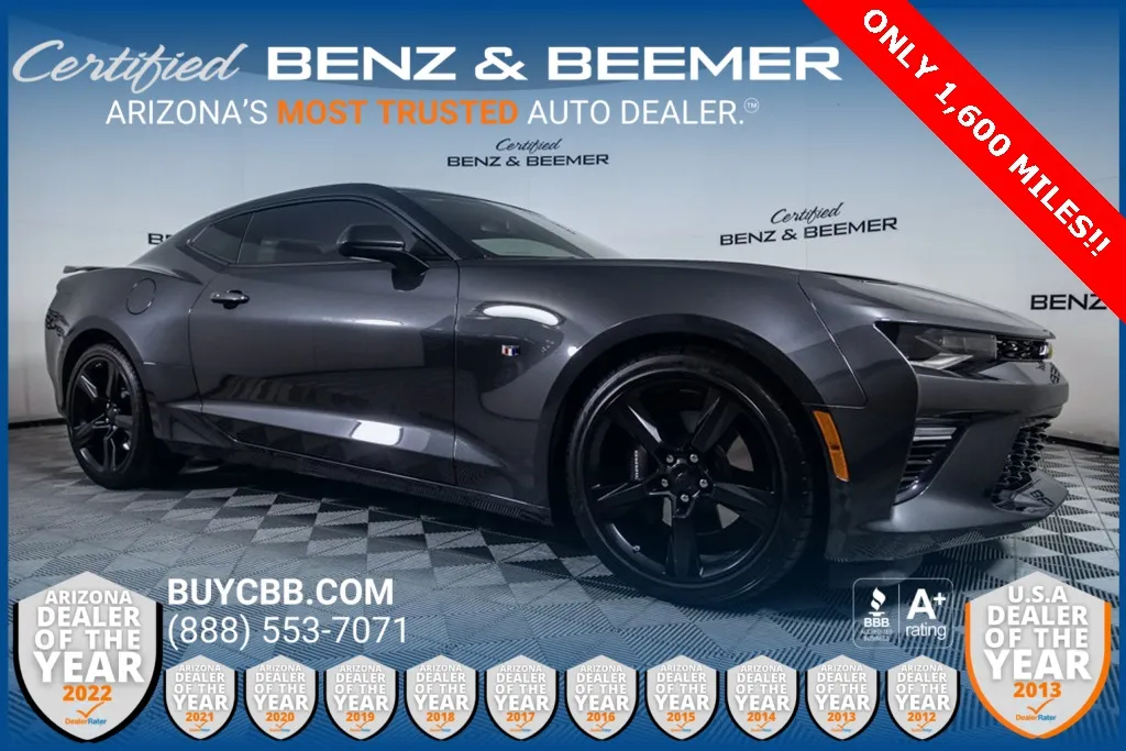 Gray 2016 Chevrolet Camaro SS for sale in Scottsdale, AZ