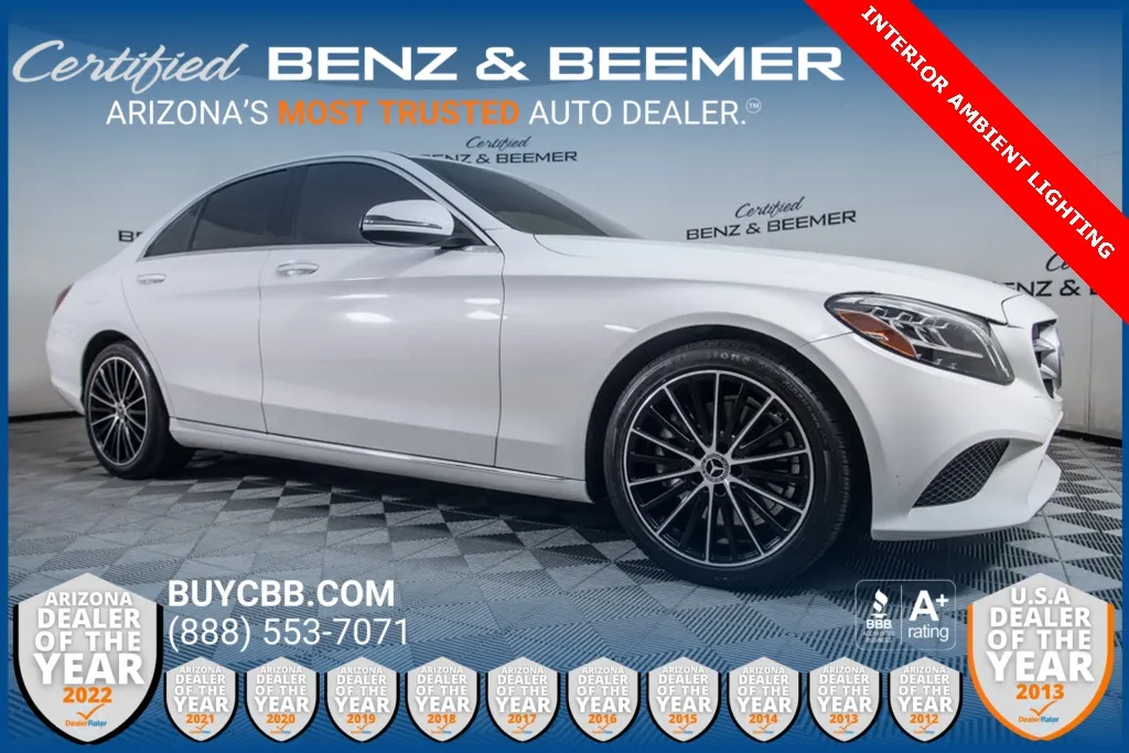 White 2019 Mercedes-Benz C-Class C 300 for sale in Scottsdale, AZ
