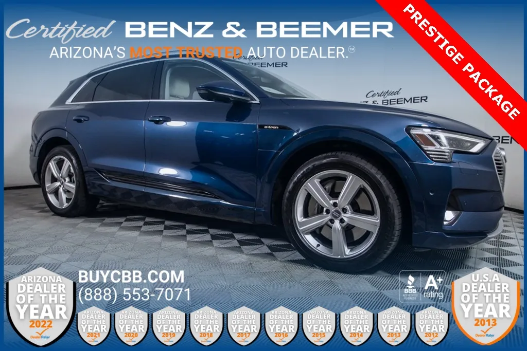 Blue 2019 Audi e-tron Prestige for sale in Scottsdale, AZ