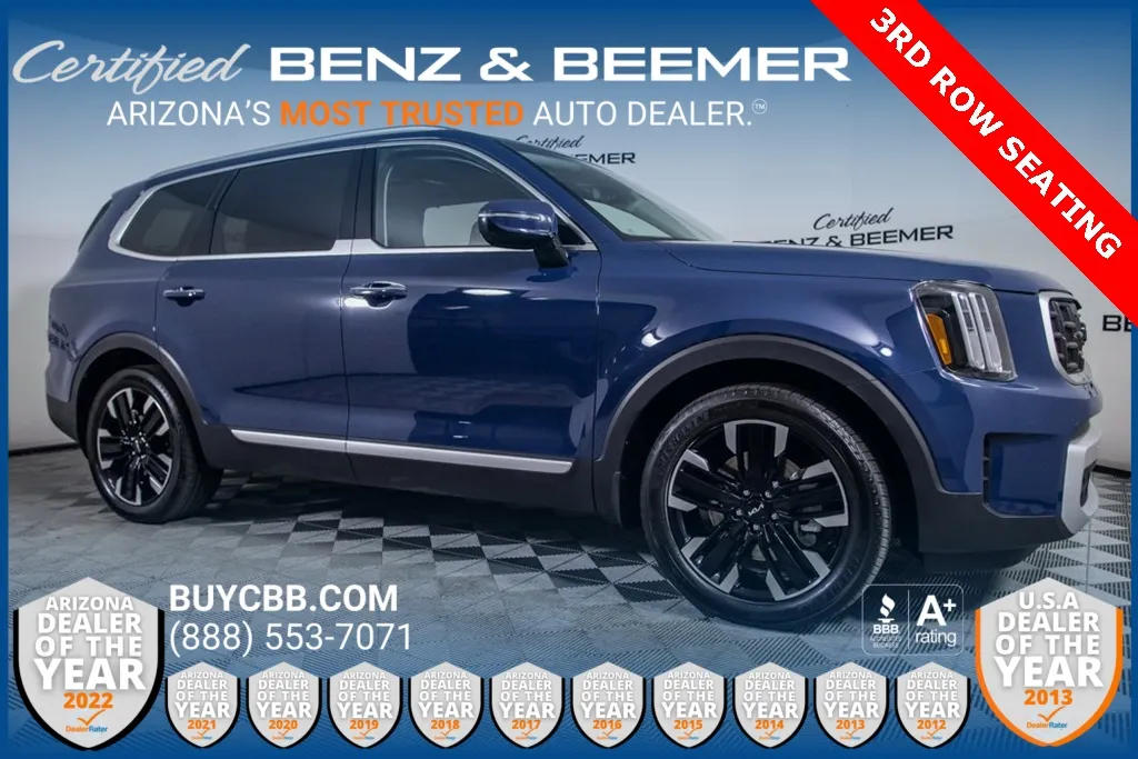 Blue 2024 Kia Telluride SX-Prestige for sale in Scottsdale, AZ
