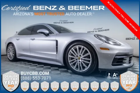 Silver 2018 Porsche Panamera 4S for sale in Scottsdale, AZ