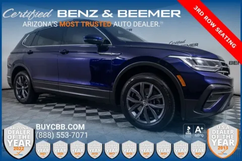 Blue 2022 Volkswagen Tiguan 2.0T SE for sale in Scottsdale, AZ