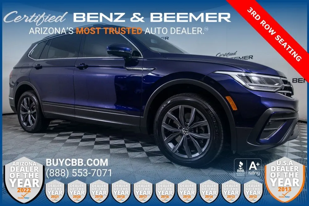 Blue 2022 Volkswagen Tiguan 2.0T SE for sale in Scottsdale, AZ