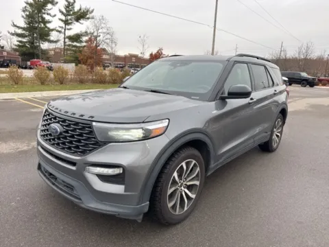 Gray 2022 Ford Explorer ST-Line for sale in Brighton, MI