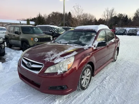 Red 2010 Subaru Legacy 2.5i for sale in Brighton, MI