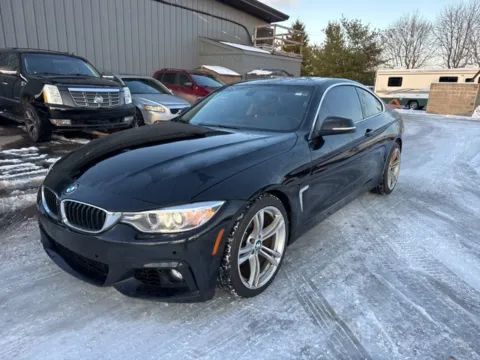 Black 2014 BMW 4 Series 428i xDrive for sale in Brighton, MI