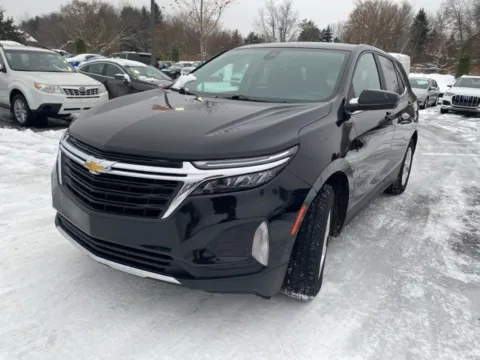 Black 2022 Chevrolet Equinox LT for sale in Brighton, MI