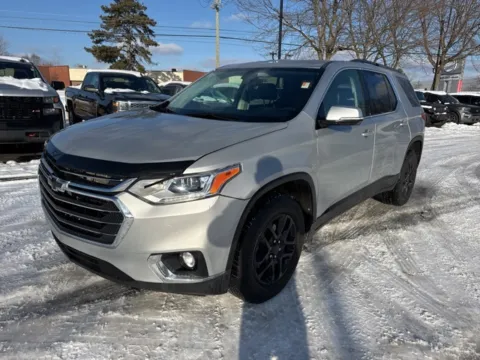 Silver 2020 Chevrolet Traverse LT for sale in Brighton, MI