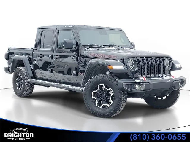 Black 2020 Jeep Gladiator Rubicon for sale in Brighton, MI