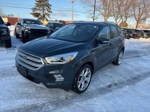 Green 2019 Ford Escape Titanium for sale in Brighton, MI