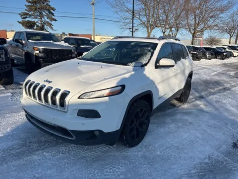 White 2018 Jeep Cherokee Limited for sale in Brighton, MI