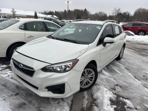 White 2018 Subaru Impreza 2.0i Premium for sale in Brighton, MI