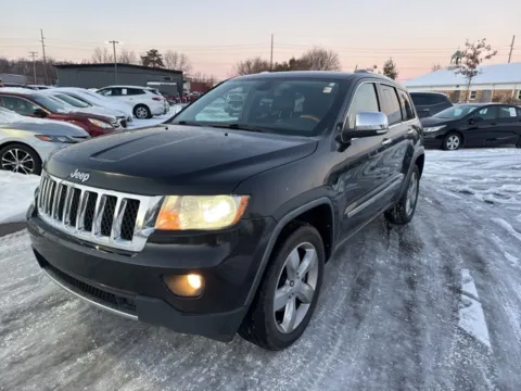 Black 2012 Jeep Grand Cherokee Overland for sale in Brighton, MI