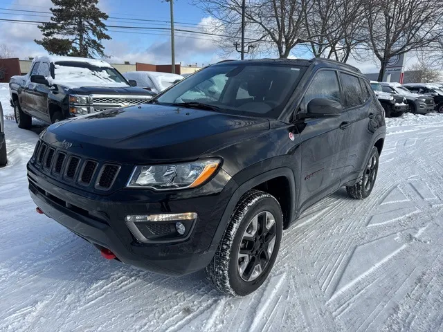 Black 2017 Jeep New Compass Trailhawk for sale in Brighton, MI