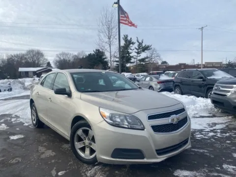 Silver 2013 Chevrolet Malibu LS for sale in Brighton, MI