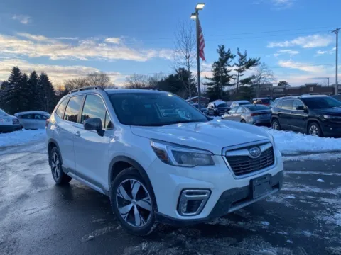 White 2021 Subaru Forester Touring for sale in Brighton, MI