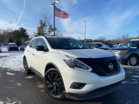 White 2018 Nissan Murano SV for sale in Brighton, MI