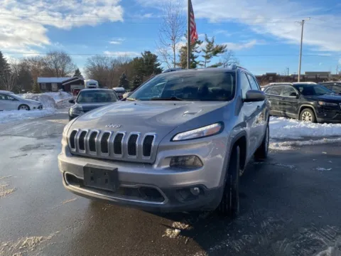 Silver 2016 Jeep Cherokee Limited for sale in Brighton, MI