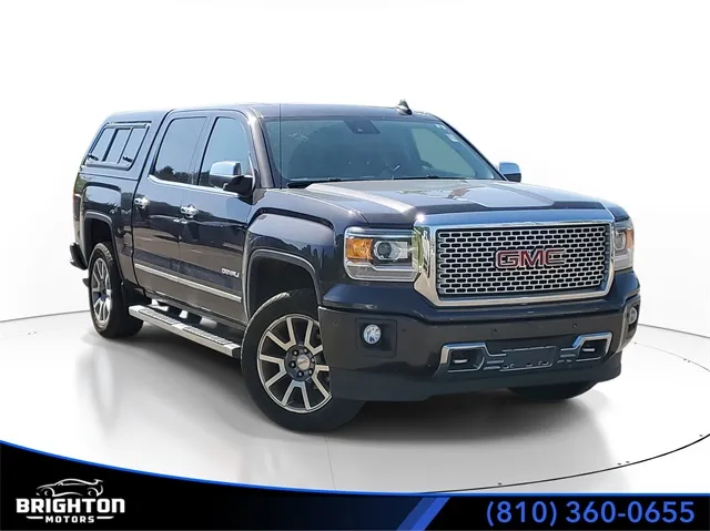 Gray 2015 GMC Sierra 1500 Denali for sale in Brighton, MI