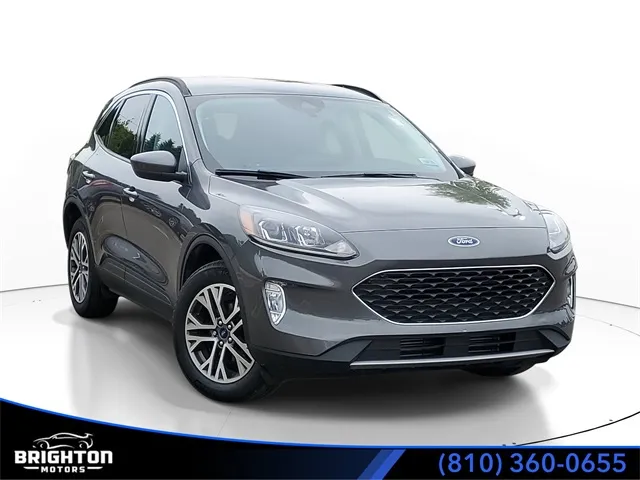 Gray 2021 Ford Escape SEL for sale in Brighton, MI