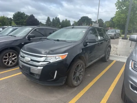 Black 2012 Ford Edge Limited for sale in Brighton, MI