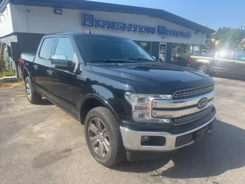 Black 2019 Ford F-150 Lariat for sale in Brighton, MI