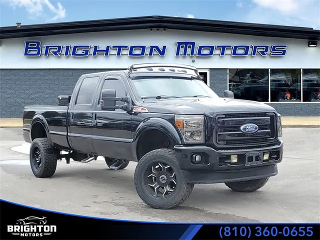 Black 2016 Ford F-250SD XLT for sale in Brighton, MI