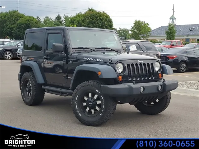 Black 2013 Jeep Wrangler Rubicon for sale in Brighton, MI