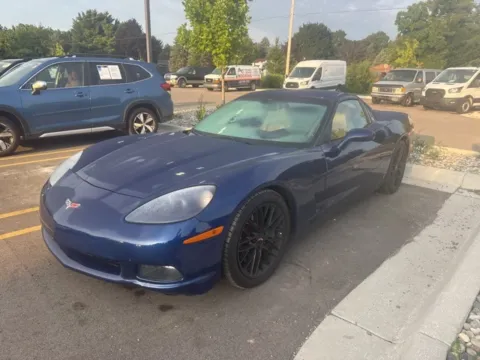 Blue 2007 Chevrolet Corvette for sale in Brighton, MI