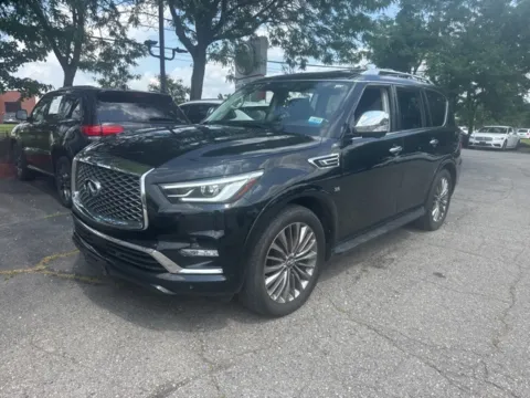 Black 2019 INFINITI QX80 for sale in Brighton, MI