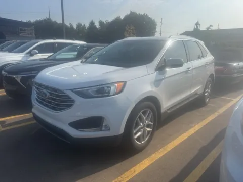 White 2021 Ford Edge SEL for sale in Brighton, MI