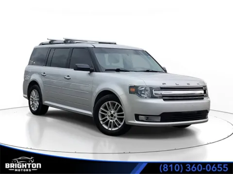 Silver 2015 Ford Flex SEL for sale in Brighton, MI