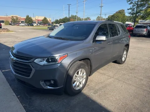 Gray 2018 Chevrolet Traverse LT for sale in Brighton, MI