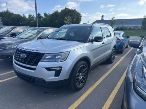 Silver 2018 Ford Explorer Sport for sale in Brighton, MI