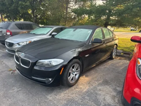Black 2011 BMW 5 Series 528i for sale in Brighton, MI