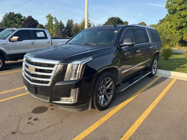 Black 2016 Cadillac Escalade ESV Premium for sale in Brighton, MI