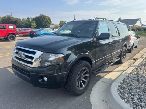 Black 2012 Ford Expedition EL Limited for sale in Brighton, MI