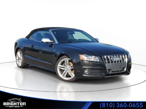 Black 2011 Audi S5 3.0 Cabriolet Prestige for sale in Brighton, MI
