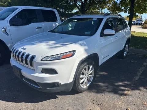 White 2015 Jeep Cherokee Limited for sale in Brighton, MI