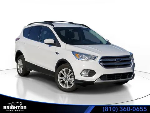 White 2017 Ford Escape SE for sale in Brighton, MI