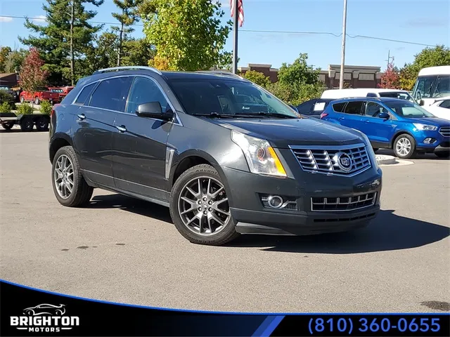 Gray 2015 Cadillac SRX Premium for sale in Brighton, MI