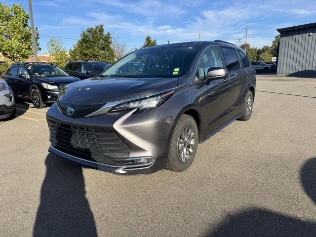 Silver 2023 Toyota Sienna XLE for sale in Brighton, MI